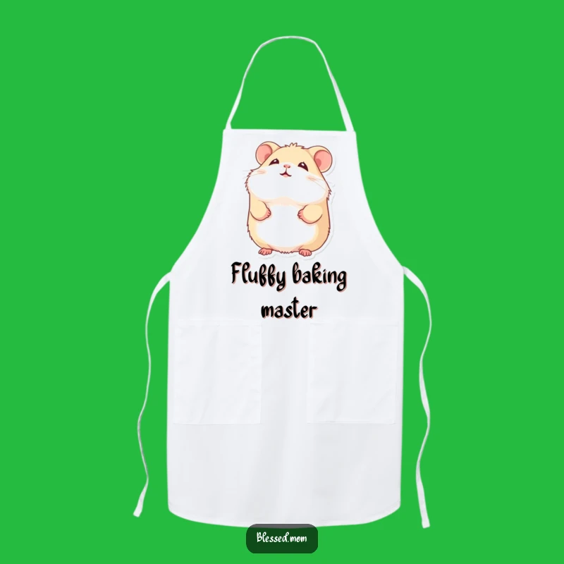 Funny Hamster Apron: Kitchen Smile Style, Perfect Chef Hamster Gift