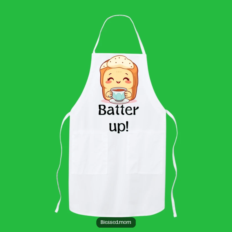 Funny Scone Mom Apron: Bake with Charm and Humor