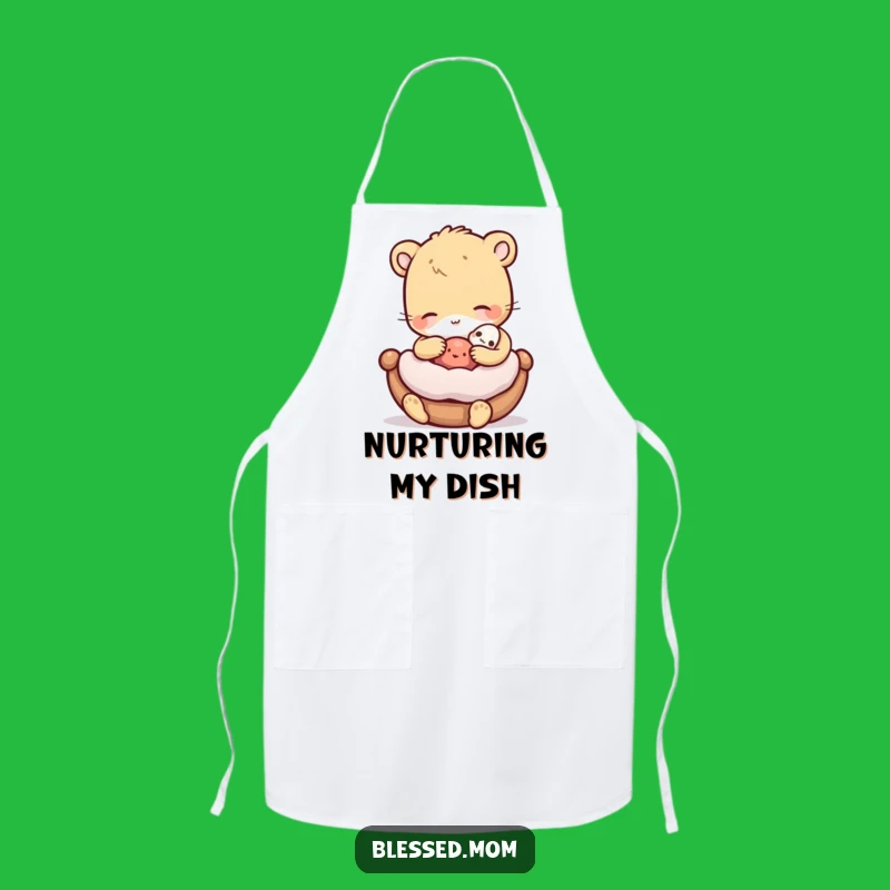 Funny Caring Animal Rocking Apron: Cook with Love and Gentle Humor