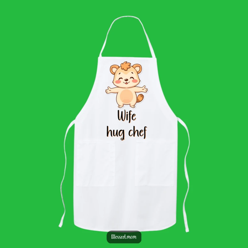 Funny Kitchen Apron: Hugging Animal, Welcome Your Guests with Style