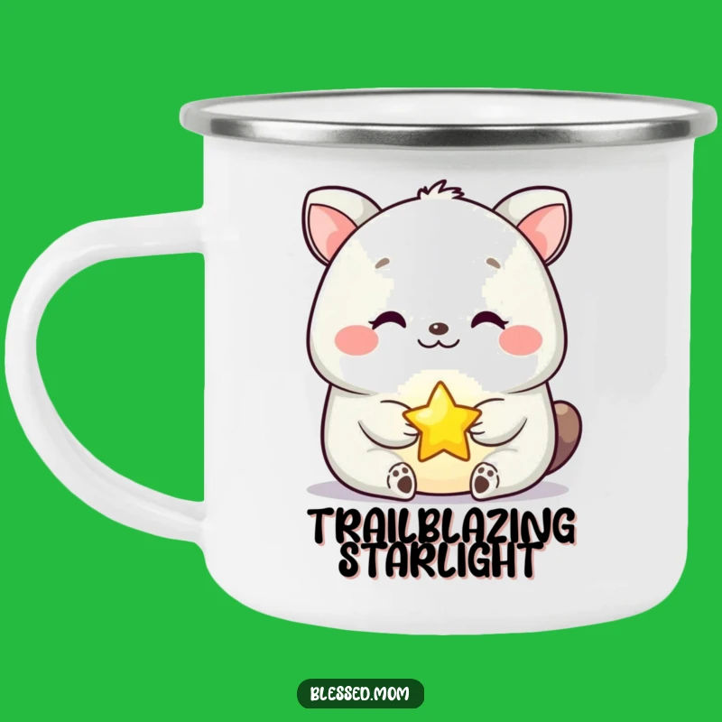 Funny Serene Animal Star Camping Mug: Enjoy Your Adventure with Celestial Warmth