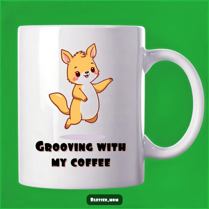 Funny Dancing Animal Mug: Groove to Your Day with this Funny and Lively Gift