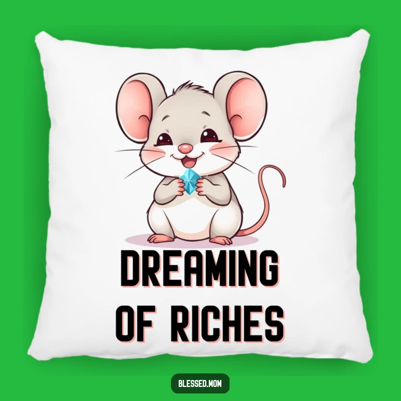 Funny Mouse Pillow: Cozy Gem Comfort, Perfect Cute Mouse Gift