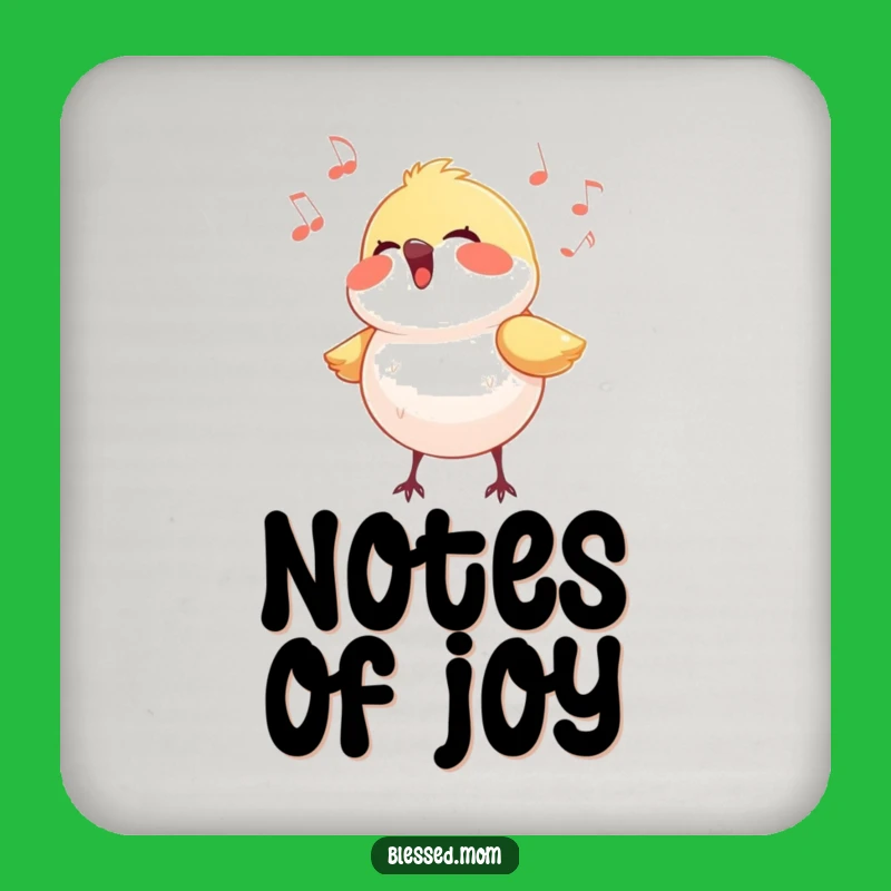 Funny Bird Coasters: Joyful Tunes, Perfect Tabletop Bird Gift