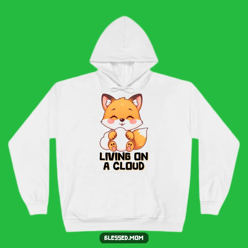 Funny Fox Hoodie: Cozy Cloud Comfort, Perfect Warm Fox Gift