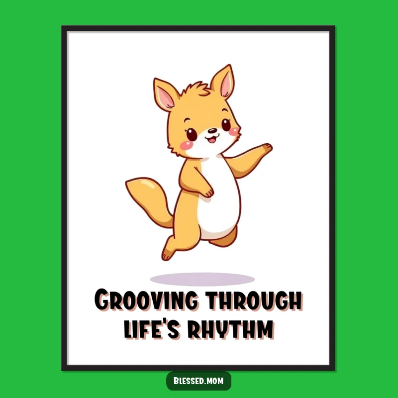 Free Printable Wall Art: Dancing Animal Vibes, Hilarious Downloadable Decor for Fun