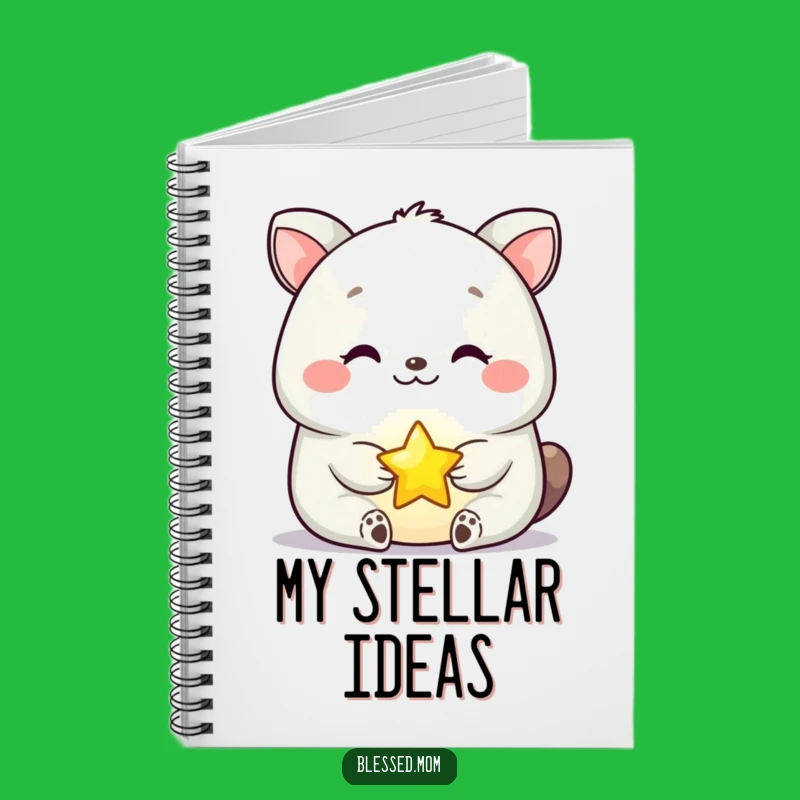 Funny Serene Animal Star Notebook: Jot Down Your Thoughts with Magical, Peaceful Inspiration