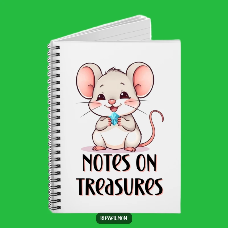 Funny Mouse Notebook: Sparkling Ideas, Perfect Creative Mouse Gift