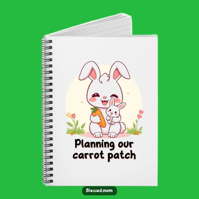 Happy Bunny Mom Notebook - Journal of Love & Little Things