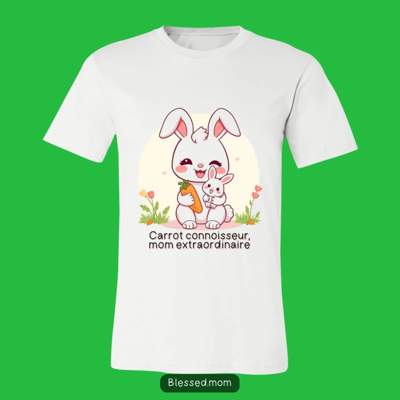 Sweet Bunny Mom T-Shirt - Cute & Loving Mother's Day Gift
