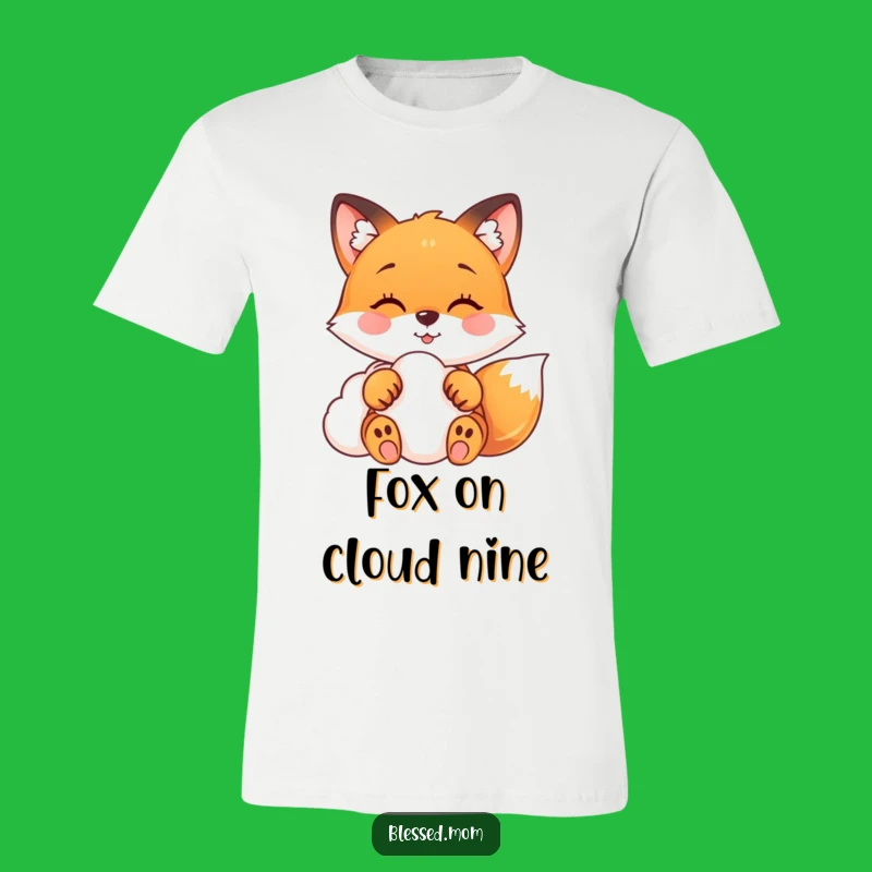 Funny Fox T-Shirt: Soft Cloud Design, Perfect Fox Apparel Gift