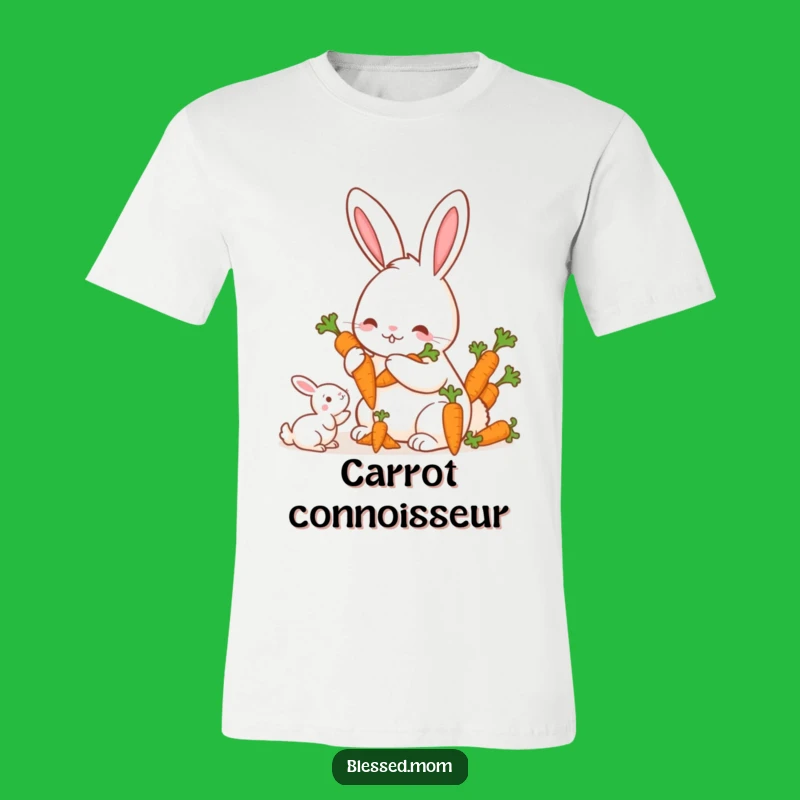 Funny Mama Rabbit Carrots T-Shirt - Adorable Bunny Apparel