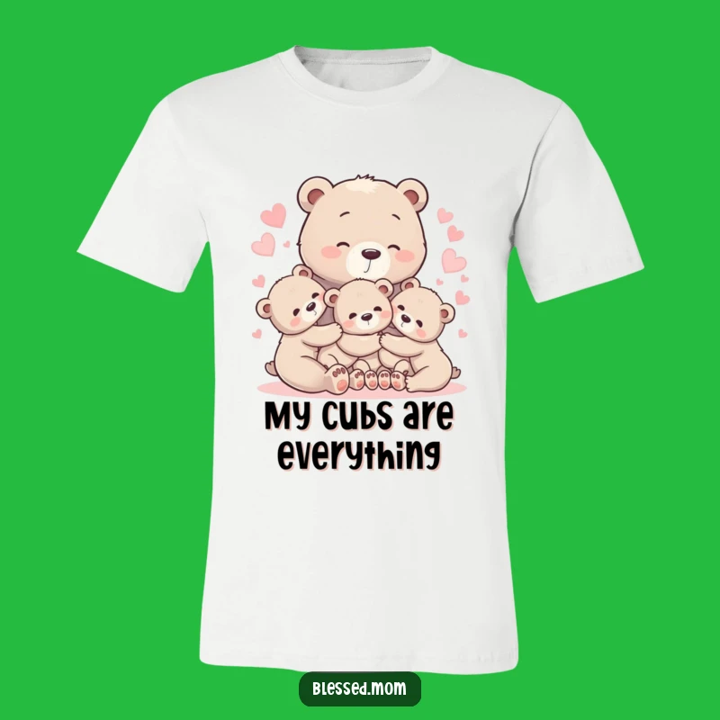 Cozy Bear Hug Mom T-Shirt - Sweet & Loving Mother's Day Gift
