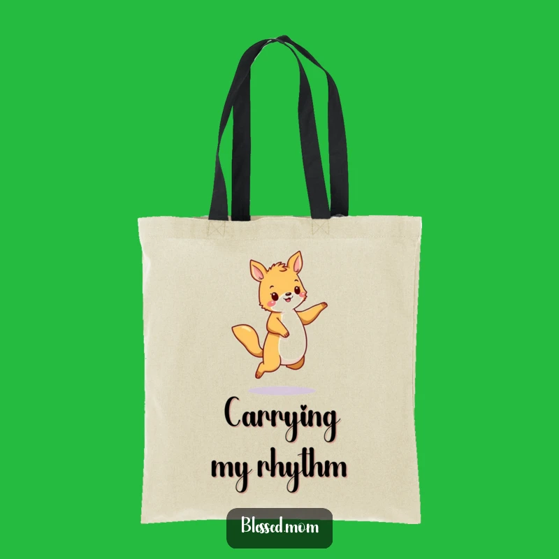 Funny Dancing Animal Tote Bag: Carry Your Fun with this Funny Groovy Bag