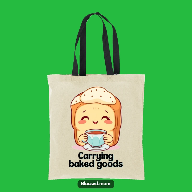 Funny Scone Mom Tote Bag: Carry Your Treats with Style